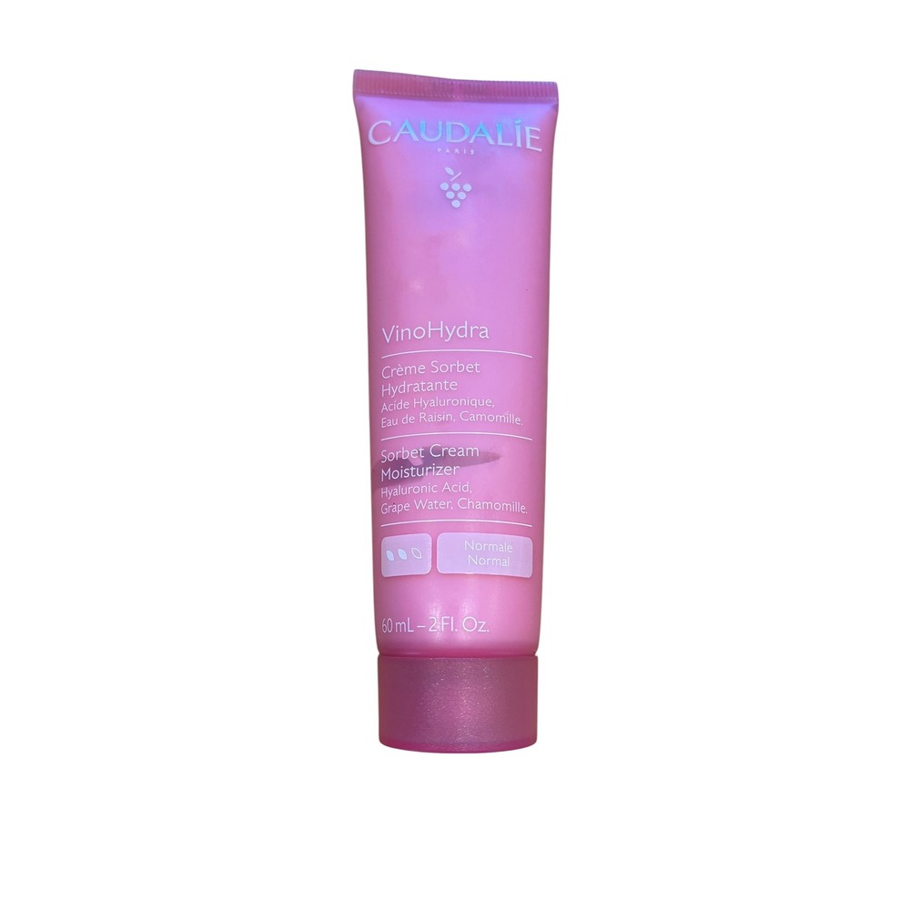 Caudalie VinoHydra Sorbet Cream Moisturizer Hyaluronic Acid Grape Water 60mL 2oz